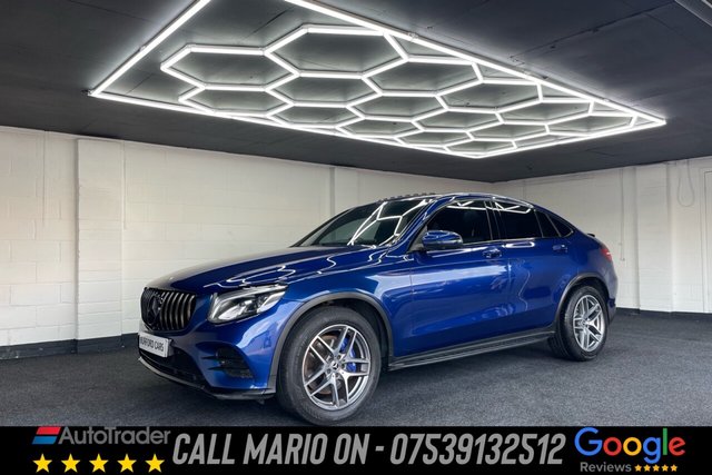 View our Mercedes-Benz GLC 2.0 GLC250 AMG Line (Premium Plus) Coupe 5dr Petrol G-Tronic+ 4MATIC Euro 6 (s/s) (211 ps)