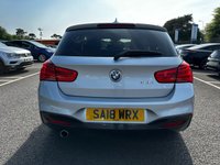 USED 2018 18 BMW 1 SERIES 2.0 118d M Sport Hatchback 3dr Diesel Manual Euro 6 (s/s) (150 ps) Leather Interior, Heated Seats, Sat Nav, Reversing Sensors, Bluetooth