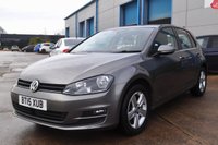 USED 2015 15 VOLKSWAGEN GOLF 1.6 TDI BlueMotion Tech Match Hatchback 5dr Diesel Manual Euro 5 (s/s) (105 ps) Front And Rear Parking Sensors - DAB Radio - Cruise Control