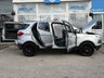 USED 2017 67 FORD ECOSPORT 1.0T EcoBoost Titanium SUV 5dr Petrol Manual 2WD Euro 5 (s/s) (125 ps) Finished in MOONSTONE SILVER with contrasting HEATED PART LEATHER trim. This Ford EcoSport has it all, because it has room for four adults and is fun to drive for a high-riding car. To conclude it is a small, high-riding SUV with agile handling, making it a pleasure to drive. Features include, PART Heated Leather Seats, DAB Radio, B/Tooth, Front Fogs, Tinted windows, 17" Black Alloys, Park Sensors 2 Keys and much more. Serviced at 39961 miles and on arrival at 78591 miles.