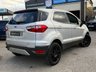 USED 2017 67 FORD ECOSPORT 1.0T EcoBoost Titanium SUV 5dr Petrol Manual 2WD Euro 5 (s/s) (125 ps) Finished in MOONSTONE SILVER with contrasting HEATED PART LEATHER trim. This Ford EcoSport has it all, because it has room for four adults and is fun to drive for a high-riding car. To conclude it is a small, high-riding SUV with agile handling, making it a pleasure to drive. Features include, PART Heated Leather Seats, DAB Radio, B/Tooth, Front Fogs, Tinted windows, 17" Black Alloys, Park Sensors 2 Keys and much more. Serviced at 39961 miles and on arrival at 78591 miles.