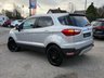 USED 2017 67 FORD ECOSPORT 1.0T EcoBoost Titanium SUV 5dr Petrol Manual 2WD Euro 5 (s/s) (125 ps) Finished in MOONSTONE SILVER with contrasting HEATED PART LEATHER trim. This Ford EcoSport has it all, because it has room for four adults and is fun to drive for a high-riding car. To conclude it is a small, high-riding SUV with agile handling, making it a pleasure to drive. Features include, PART Heated Leather Seats, DAB Radio, B/Tooth, Front Fogs, Tinted windows, 17" Black Alloys, Park Sensors 2 Keys and much more. Serviced at 39961 miles and on arrival at 78591 miles.