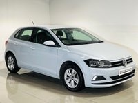USED 2020 69 VOLKSWAGEN POLO 1.0 EVO SE Hatchback 5dr Petrol Manual Euro 6 (s/s) (80 ps) White Silver | Apple CarPlay | Cruise Control | Touch Screen Media | Multifunction Steering Wheel