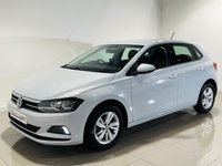 USED 2020 69 VOLKSWAGEN POLO 1.0 EVO SE Hatchback 5dr Petrol Manual Euro 6 (s/s) (80 ps) White Silver | Apple CarPlay | Cruise Control | Touch Screen Media | Multifunction Steering Wheel
