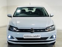 USED 2020 69 VOLKSWAGEN POLO 1.0 EVO SE Hatchback 5dr Petrol Manual Euro 6 (s/s) (80 ps) White Silver | Apple CarPlay | Cruise Control | Touch Screen Media | Multifunction Steering Wheel