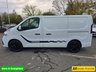 USED 2021 71 RENAULT TRAFIC 2.0 dCi ENERGY 28 Black Edition Van,, Euro 6 ULEZ, Automatic, Cruise, DAB, Bluetooth, A/C, Rear Sensors & Camera, + VAT @ 20%. This 2021 Renault Trafic boasts an MOT valid until September 2026, offering excellent peace of mind for the coming years. This dCi ENERGY 28 Black Edition SWB Standard Roof model is powered by an efficient 2.0 litre diesel engine, meeting Euro 6 emissions standards. It comes equipped with a rear parking camera and rear parking sensors to assist with manoeuvring, alongside a wide view mirror that includes blind spot assistance. For your entertainment and connectivity, enjoy the DAB radio with Blu