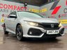 USED 2017 67 HONDA CIVIC 1.0 VTEC Turbo SR Hatchback 5dr Petrol Manual Euro 6 (s/s) (129 ps) GREAT SPEC, 50+ MPG!!!