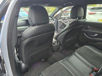 USED 2018 67 MERCEDES-BENZ E-CLASS Silver 2.0 E220d AMG Line Estate, 56,300 miles, 2 owners, Euro 6 ULEZ, Automatic, Bluetooth, Heated Half leather, Sat Nav, Cruise Control, FSH. This 2018 Mercedes Benz E Class E220d AMG Line presents an exceptional opportunity with its remarkably low mileage of just 56,300 miles for its age. This Euro 6 compliant model boasts a powerful yet efficient 2.0 litre diesel engine, delivering an impressive 0-60mph acceleration in only 7.7 seconds. The AMG Line trim ensures a sporty aesthetic and enhanced driving experience, complemented by a generously sized boot, offering practicality for all your needs.  The performance figures for this E Cl