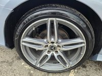 USED 2018 67 MERCEDES-BENZ E-CLASS Silver 2.0 E220d AMG Line Estate, 56,300 miles, 2 owners, Euro 6 ULEZ, Automatic, Bluetooth, Heated Half leather, Sat Nav, Cruise Control, FSH. This 2018 Mercedes Benz E Class E220d AMG Line presents an exceptional opportunity with its remarkably low mileage of just 56,300 miles for its age. This Euro 6 compliant model boasts a powerful yet efficient 2.0 litre diesel engine, delivering an impressive 0-60mph acceleration in only 7.7 seconds. The AMG Line trim ensures a sporty aesthetic and enhanced driving experience, complemented by a generously sized boot, offering practicality for all your needs.  The performance figures for this E Cl