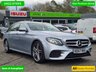 USED 2018 67 MERCEDES-BENZ E-CLASS Silver 2.0 E220d AMG Line Estate, 56,300 miles, 2 owners, Euro 6 ULEZ, Automatic, Bluetooth, Heated Half leather, Sat Nav, Cruise Control, FSH. This 2018 Mercedes Benz E Class E220d AMG Line presents an exceptional opportunity with its remarkably low mileage of just 56,300 miles for its age. This Euro 6 compliant model boasts a powerful yet efficient 2.0 litre diesel engine, delivering an impressive 0-60mph acceleration in only 7.7 seconds. The AMG Line trim ensures a sporty aesthetic and enhanced driving experience, complemented by a generously sized boot, offering practicality for all your needs.  The performance figures for this E Cl