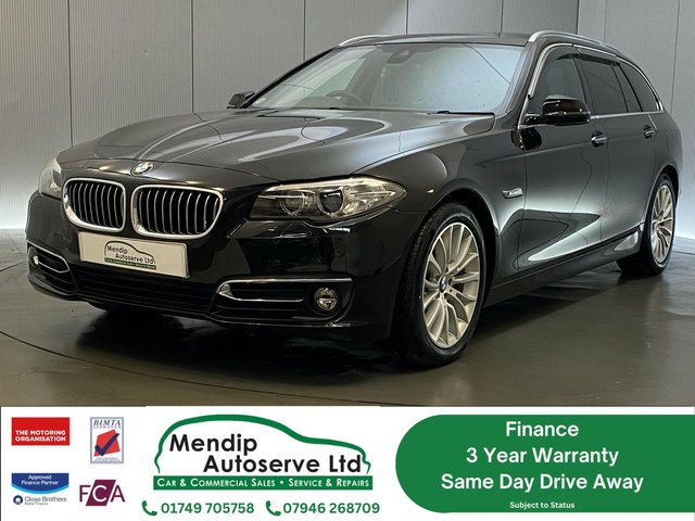 2014 5 SERIES 2.0 520I LUXURY TOURING 5DR PETROL AUTO EURO 6 S S 184... photo