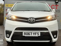USED 2017 67 TOYOTA PROACE 1.6D Comfort Medium Panel Van 6dr Diesel Manual MWB Euro 6 (s/s) (115 ps) LOW MILES, GREAT LOAD SPACE!!!