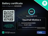 USED 2022 72 VAUXHALL MOKKA ELECTRIC 50kWh GS Line SUV 5dr Electric Auto (136 ps) APPLE CARPLAY REVERSING CAMERA