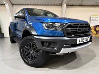 USED 2019 19 FORD RANGER 2.0 EcoBlue Raptor Pickup Double Cab 4dr Diesel Auto 4WD Euro 6 (s/s) (213 ps) FULL FORD SERV HISTORY+ NO VAT