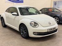 USED 2016 16 VOLKSWAGEN BEETLE 1.4 TSi BlueMotion Tech Design Hatchback 3 Door Petrol Manual Euro 6 (s/s) (150 ps) ULEZ EURO 6 GENUINE 42,000 MILES