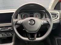 USED 2019 19 VOLKSWAGEN POLO 1.0 TSI GPF SE Hatchback 5dr Petrol Manual Euro 6 (s/s) (95 ps) Dual zone climate control A/C, Speed Limiter, Bluetooth connectivity for calls and music, USB input, Heated wingmirrors, DAB radio, LED daytime running lights, Auto headlights, Apple Car Play, Android Auto