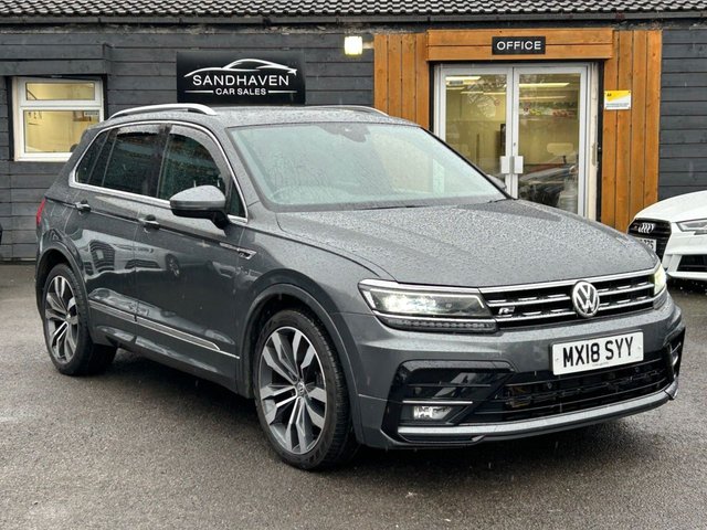 2018 18 Volkswagen Tiguan 2.0 TDI R-Line SUV 5dr Diesel DSG 4Motion Euro 6 (s/s) (190 ps)