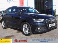 USED 2013 13 AUDI Q3 2.0 TDI S line SUV 5dr Diesel Manual quattro Euro 5 (s/s) (140 ps) Heated Seats, Front And Rear Parking Sensors, 1 Previous Owner!