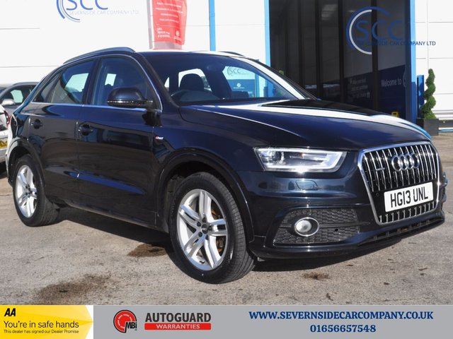 2013 13 Audi Q3 2.0 TDI S line SUV 5dr Diesel Manual quattro Euro 5 (s/s) (140 ps)