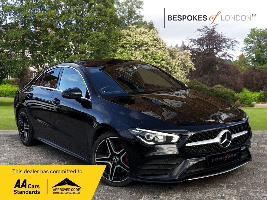 USED 2020 20 MERCEDES-BENZ CLA 1.3 CLA200 AMG Line Coupe 7G-DCT Euro 6 (s/s) 4dr MOTORWAY MILES|SAT NAV|H SEATS