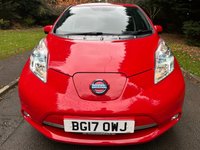 USED 2017 17 NISSAN LEAF 30kWh Tekna Hatchback 5dr Electric Auto (109 bhp) Tekna, Leather, Heated Seats