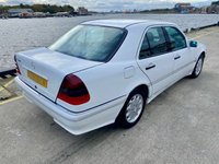 USED 1999 T MERCEDES-BENZ C-CLASS 2.0 C200 Elegance Saloon 4dr Petrol Automatic (225 g/km, 134 bhp) Immaculate very LOW mileage example with ONLY 41,851 miles from new ,Original Service book/pack with Mercedes and Independent servicing history ,October 2026 MOT in Brilliant white with contrasting blue interior and Burr wood dash -excellent condition with alloy wheels this car is in lovely condition with lovely LOW  mileage wise -available to be viewed at our showroom please contact us for more info and book an appointment to view -0191 2581948 / 07711010558