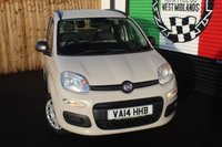 USED 2014 14 FIAT PANDA 1.2 Easy Hatchback 5dr Petrol Manual Euro 6 (69 bhp) ONE OWNER WELL MAINTAINED