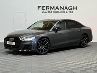 USED 2021 21 AUDI A8 3.0 TDI V6 50 Black Edition Saloon 4dr Diesel Tiptronic quattro Euro 6 (s/s) (286 ps) REVERSE CAMERA.