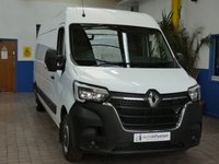 USED 2020 70 RENAULT MASTER 2.3 dCi ENERGY 35 Business Panel Van 4dr Diesel Manual FWD LWB Medium Roof Euro 6 (s/s) (150 bhp) SAT NAV REAR VIEW CAMERA CAMERA PARKING SENSORS LOADING RAMP PLYLINED 1 OWNER SERVICE HISTORY WARRANTY