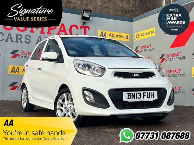 View our Kia Picanto 1.25 3 Hatchback 5dr Petrol Manual Euro 5 (84 bhp)
