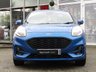 USED 2020 20 FORD PUMA 1.0T EcoBoost MHEV ST-Line X First Edition SUV 5dr Petrol Manual Euro 6 (s/s) (155 ps) Finished in DESERT ISLAND BLUE METALLIC with PART LEATHER Trim. This high specification Ford Puma certainly looks the part. It's got the raised up driving position, the eye-catching design, and a sort of miniature SUV shape. Features include Sat Nav, DAB Radio, B/Tooth, Apple Play, Virtual Dash B and O speakers, Auto Parking, Rear View Camera, Power rear boot and great Low Mileage. Serviced at 17728 miles, 30237 miles, 38574 miles and on arrival at 41573 miles.