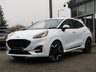 USED 2022 72 FORD PUMA 1.0T EcoBoost MHEV ST-Line X SUV 5dr Petrol Hybrid DCT Euro 6 (s/s) (125 ps) Finished in FROZEN WHITE METALLIC with PART LEATHER SPORTS Trim. This high specification Ford Puma certainly looks the part. It's got the raised up driving position, the eye-catching design, and a sort of miniature SUV shape. Features include Sat Nav, DAB Radio, B/Tooth, Apple Play, Virtual Dash B and O speakers and great Low Mileage.  Just Serviced at 14973 miles.