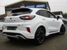 USED 2022 72 FORD PUMA 1.0T EcoBoost MHEV ST-Line X SUV 5dr Petrol Hybrid DCT Euro 6 (s/s) (125 ps) Finished in FROZEN WHITE METALLIC with PART LEATHER SPORTS Trim. This high specification Ford Puma certainly looks the part. It's got the raised up driving position, the eye-catching design, and a sort of miniature SUV shape. Features include Sat Nav, DAB Radio, B/Tooth, Apple Play, Virtual Dash B and O speakers and great Low Mileage.  Just Serviced at 14973 miles.