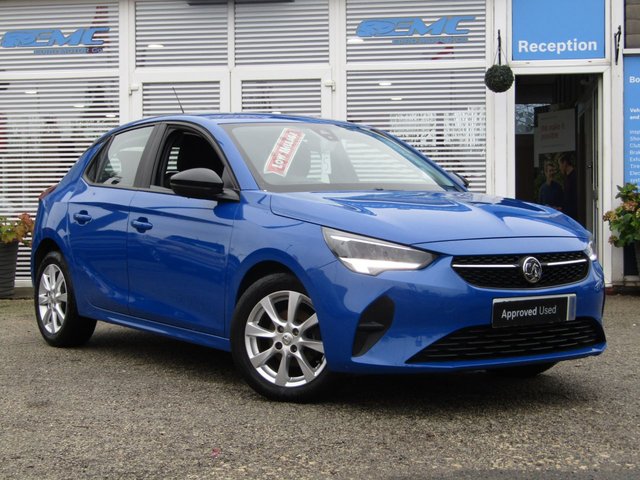2021 21 Vauxhall Corsa 1.2 SE Hatchback 5dr Petrol Manual Euro 6 (75 ps)