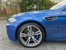USED 2015 65 BMW M5 4.4 V8 Saloon 4dr Petrol DCT Euro 6 (s/s) (560 ps)-Factory Extras Worth &pound;4,890-Magnificent Example-Only 2 Former Keepers-Last Keeper Since July 2020-Finished In Monte Carlo Blue Metallic-Black Extended Merino Leather Upholstery-Running In Service Complete at 1194 Miles-Dec 2015-Full Bmw Service History-20 Inch Alloy Wheels-Powered Bootlid-Drivers & Passenger Front Lumbar Support-Reverse Camera-Harman Kardon-Sun Protection Glazing-M Sport Multi-Function Front Seats-Dual Climate Control-Mfsw-Cruise Control-Dab Radio-Bluetooth-Satnav-This Car Is a Credit To Its Previous Keeper. 