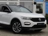 USED 2019 19 VOLKSWAGEN T-ROC 1.0 TSI GPF Design SUV 5dr Petrol Manual Euro 6 (s/s) (115 ps) Finished in PURE WHITE with BLACK ROOF and GREY CLOTH Sports Trim. This T-Roc is for those who want a compact SUV with smart styling and a good level of practicality. This Golf based SUV is both practical and fun to drive. Features include, Low Mileage, Cruise Control, Park Sensors, B/Tooth, Apple Play, Alloys, DAB Radio, Sports Trim and much more. VW Dealer serviced at 13422 miles, 21043 miles and on arrival at 30401 miles.