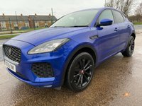 USED 2018 68 JAGUAR E-PACE 2.0 D240 R-Dynamic HSE SUV 5dr Diesel Auto AWD Euro 6 (s/s) (240 ps) 2 OWNERS FROM NEW* JAGUAR SERVICE HISTORY* PANORAMIC ROOF* AUTOMATIC* SAT NAV* PADDLE SHIFT* PARKING SENSORS WITH REVERSING CAMERA* CRUISE CONTROL* HEATED CREAM LEATHER SEATS* HEATED STEERING WHEEL* HEATED WINDSCREEN