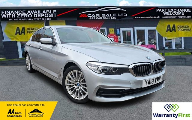 2018 2018 BMW 5 SERIES 2.0 530e 9.2kWh SE Saloon 4dr Petrol Plug-in Hybrid Auto Euro 6 (s/s) (252 ps) 2018 57,133 miles photo