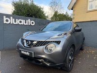USED 2019 19 NISSAN JUKE 1.6 Bose Personal Edition SUV 5dr Petrol Manual Euro 6 (112 ps) Climate control A/C, Part Leather and Alcantara Seats, Satellite navigation, Cruise control, Bluetooth connectivity for calls and music, USB and AUX input, Different drive modes, Rear tinted windows, DAB radio, LED daytime running lights, Rear parking camera, Xenon Headlights.
