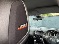 USED 2019 19 NISSAN JUKE 1.6 Bose Personal Edition SUV 5dr Petrol Manual Euro 6 (112 ps) Climate control A/C, Part Leather and Alcantara Seats, Satellite navigation, Cruise control, Bluetooth connectivity for calls and music, USB and AUX input, Different drive modes, Rear tinted windows, DAB radio, LED daytime running lights, Rear parking camera, Xenon Headlights.