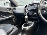 USED 2019 19 NISSAN JUKE 1.6 Bose Personal Edition SUV 5dr Petrol Manual Euro 6 (112 ps) Climate control A/C, Part Leather and Alcantara Seats, Satellite navigation, Cruise control, Bluetooth connectivity for calls and music, USB and AUX input, Different drive modes, Rear tinted windows, DAB radio, LED daytime running lights, Rear parking camera, Xenon Headlights.