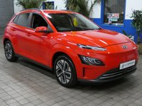 USED 2021 71 HYUNDAI KONA 64kWh Premium SUV 5dr Electric Auto (10.5kW Charger) (204 ps) SAT NAV HEATED SEATS REAR VIEW CAMERA CRUISE CONTROL PARKING SENSORS 1 OWNER EXCELLENT SERVICE HISTORY WARRANTY