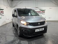 USED 2021 70 PEUGEOT PARTNER 1.5 BlueHDi 1000 Professional Standard Panel Van 5dr Diesel Manual SWB Euro 6 (100 bhp) one owner, NAV, A/C, cruise, alloys