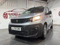 USED 2021 70 PEUGEOT PARTNER 1.5 BlueHDi 1000 Professional Standard Panel Van 5dr Diesel Manual SWB Euro 6 (100 bhp) one owner, NAV, A/C, cruise, alloys