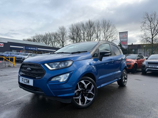 2018 68 FORD ECOSPORT 1.0T EcoBoost ST-Line SUV 5dr Petrol Manual Euro 6 (s/s) (125 ps) A BEAUTIFUL ADDITION TO OUR FORECOURT+JUST 2 FORMER KEEPERS+SERVICE HISTORY+ULEZ COMPLIANT+CRUISE CONTROL+REVERSE CAMERA+HEATED SEATS+PARK ASSIST+AIR CONDITIONING+AUTOMATIC CLIMATE+ALLOY WHEELS+BLUETOOTH CONNECTIVITY+CALL NOW FOR MORE INFORMATION AND TO ARRANGE A VIEWING+NOT TO BE MISSED+READY TO DRIVE AWAY TODAY!!!!!!!!!!!!!!!!!!!!!!!!!!!!!!!!!!!!