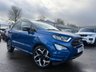 USED 2018 68 FORD ECOSPORT 1.0T EcoBoost ST-Line SUV 5dr Petrol Manual Euro 6 (s/s) (125 ps) A BEAUTIFUL ADDITION TO OUR FORECOURT+JUST 2 FORMER KEEPERS+SERVICE HISTORY+ULEZ COMPLIANT+CRUISE CONTROL+REVERSE CAMERA+HEATED SEATS+PARK ASSIST+AIR CONDITIONING+AUTOMATIC CLIMATE+ALLOY WHEELS+BLUETOOTH CONNECTIVITY+CALL NOW FOR MORE INFORMATION AND TO ARRANGE A VIEWING+NOT TO BE MISSED+READY TO DRIVE AWAY TODAY!!!!!!!!!!!!!!!!!!!!!!!!!!!!!!!!!!!!