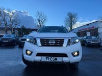 USED 2021 21 NISSAN NAVARA 2.3 dCi Tekna Pickup Double Cab 4dr Diesel Auto 4WD Euro 6 (190 ps) A LOVELY EXAMPLE FINISHED IN EVER POPULAR WHITE PAINTWORK+ONLY 1 OWNER FROM NEW+DIESEL+AUTOMATIC+ULEZ COMPLIANT+NO VAT+TOW BAR+REAR VIEW CAMERA+SIDE STEPS+ROOF RAILS+LOAD LINER+FULL LEATHER INTERIOR+SATELLITE NAVIGATION+PARK ASSIST+AIR CONDITIONING+ALLOY WHEELS+1 FULL YEARS MOT PRIOR TO COLLECTION+CALL TODAY TO ARRNGE A VIEWING!!!!!!!!!!!!!!!!!!!!!!!!!!!!!!!