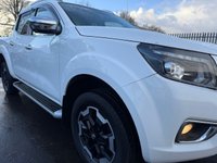 USED 2021 21 NISSAN NAVARA 2.3 dCi Tekna Pickup Double Cab 4dr Diesel Auto 4WD Euro 6 (190 ps) A LOVELY EXAMPLE FINISHED IN EVER POPULAR WHITE PAINTWORK+ONLY 1 OWNER FROM NEW+DIESEL+AUTOMATIC+ULEZ COMPLIANT+NO VAT+TOW BAR+REAR VIEW CAMERA+SIDE STEPS+ROOF RAILS+LOAD LINER+FULL LEATHER INTERIOR+SATELLITE NAVIGATION+PARK ASSIST+AIR CONDITIONING+ALLOY WHEELS+1 FULL YEARS MOT PRIOR TO COLLECTION+CALL TODAY TO ARRNGE A VIEWING!!!!!!!!!!!!!!!!!!!!!!!!!!!!!!!