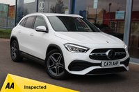 USED 2021 71 MERCEDES-BENZ GLA 1.3 GLA200 AMG Line (Premium) SUV 5dr Petrol 7G-DCT Euro 6 (s/s) (163 ps) - EURO 6 - ULEZ, SAT NAV, HTD/LEATHER/ALCANTARA, DIGITAL COCKPIT, R/CAMERA, P/ASSIST, P/SENSORS, CRUISE, 19" ALLOYS, LEDS, APPLE/ANDROID CARPLAY, DAB & BLUETOOTH