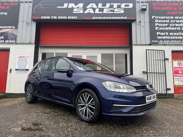 2018 VOLKSWAGEN GOLF 1.6 TDI SE Hatchback 5dr Diesel Manual Euro 6 (s/s) (115 ps)
